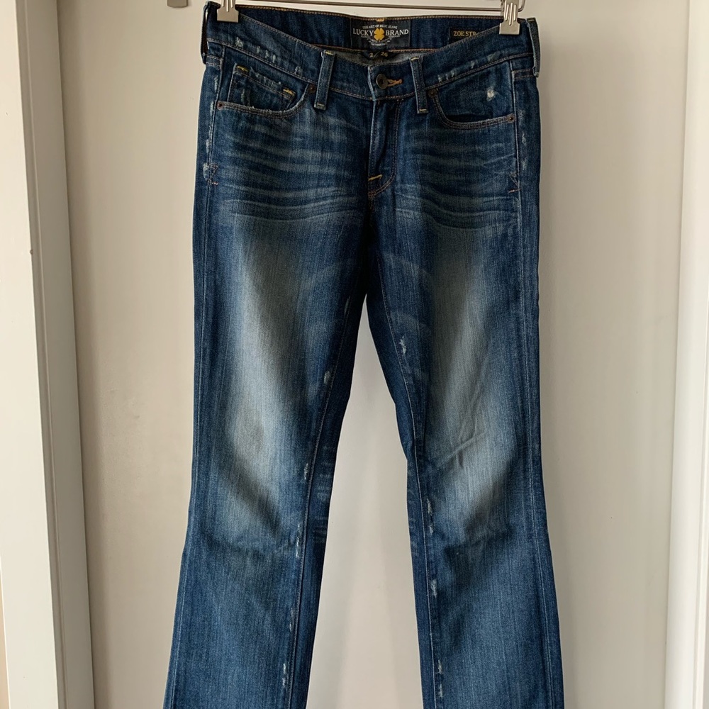 Lucky Brand Zoe Straight Jeans